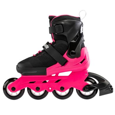 Детские Роликовые Коньки Раздвижные Rollerblade Microblade Blk/Neon Pink
