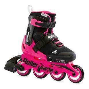 Дитячі Роликові Ковзани Розсувні Rollerblade Microblade Blk/Neon Pink
