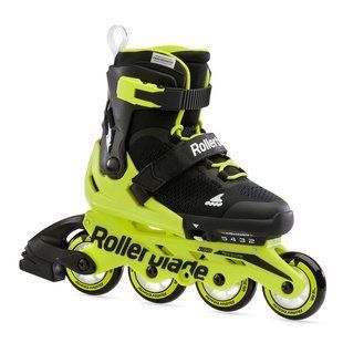 Дитячі Роликові Ковзани Розсувні Rollerblade Microblade Blk/Neon, Черный, 36-40