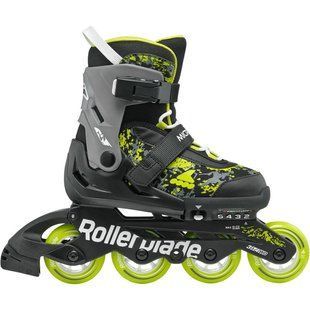 Дитячі Розсувні Ролики Rollerblade Microblade SL Black/Lime