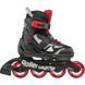 Дитячі Розсувні Ролики Rollerblade Microblade Black/Red