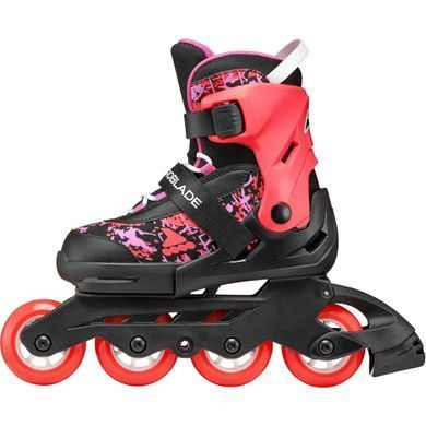 Детские Раздвижные Ролики Rollerblade Microblade SL Black/Coral