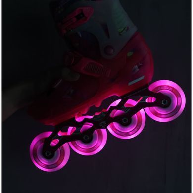 Детские Раздвижные Ролики Flying Eagle L8 pink