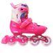 Детские Раздвижные Ролики Flying Eagle L8 pink