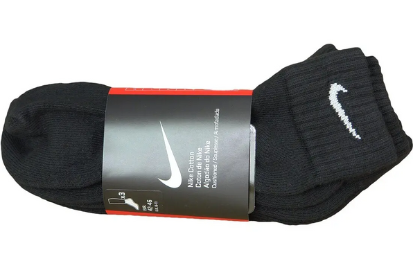 Шкарпетки Nike Value Cush Ankle 3-pack SX4926-001